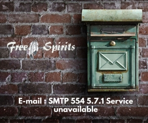 E-mail : SMTP 554 5.7.1 Service unavailable